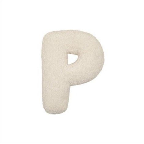 Dekoratives Kissen mit dem Buchstaben P (1/5)