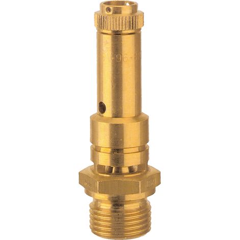 Riegler Sicherheitsventil DN 8, Messing, G 3/8, Ansprechdruck 30 bar