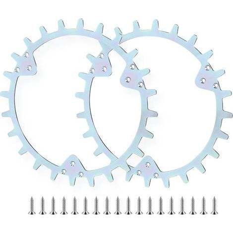 Traktionsspikes für Husqvarna Mähroboter, 252 mm Durchmesser, mit 18 Schrauben, passend für Husqvarna Automower 330/440/420/435X AWD/430X/435X/450X, für verbesserte Traktion (1/5)