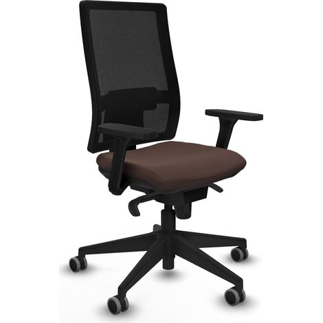 Sedia ergonomica piqueras y crespo Horna nero schiuma iniettata