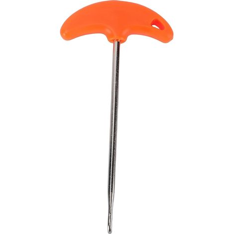 Spring Removal Tool T-Handle Angled Hook Stainless Steel for Motorcycle ATV Brake Exhaust CMB0135 (ORANGE) (1/5)