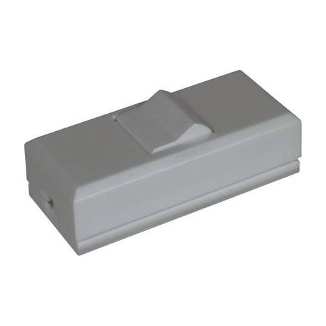interBär 8075-020.01 Interruttore a filo passante Titanio 1 x Off / On 2 A 1 pz.