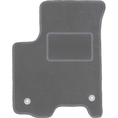 Tappetino in velluto lato guidatore per: Chevrolet Aveo I T200 / T250 hatchback, berlina (2002-2011) grafite