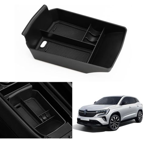 Center Console Storage Box Compatible with 2023 2024 2025 2026 Accessories Armrest Tray Glove Box Storage (1/5)