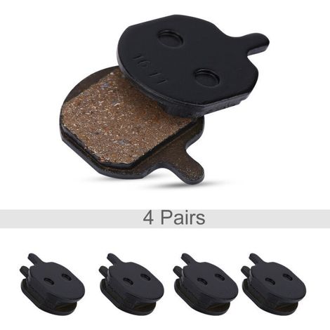 4 Paires de Plaquettes de Frein Disque de VTT, pour Semelle Hayes MX2 / 3/4/5 CX5 GX-C GX2, 0.98 x 0.78 Pouces (1/4)