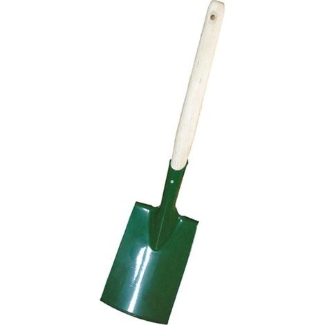 Bêche gartenspaten pionierspaten spitzspaten en acier avec manche en bois K  85