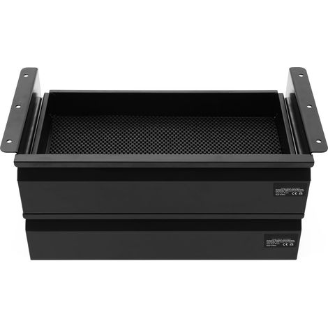 Mophorn 16" breite Untertischschublade – ausziehbar, unter dem Schreibtisch montierter ausziehbarer Schubladenaufsatz. Versteckter Schreibtisch-Aufbewahrungs-Organizer mit 2 Ebenen (18 x 9 x 8 Zoll)