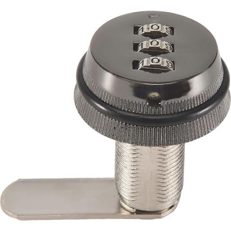Cadenas à combinaison à 3 chiffres, 30 mm, cadenas à combinaison sans clé A (1/5)