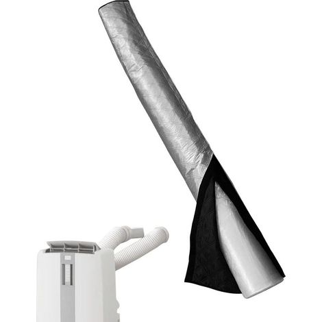 Gaine d'Isolation Thermique pour Tuyau de Climatisation Enveloppe Réductrice de Chaleur pour Conduit d'Air Conditionné - Protection Polyvalente Contre la Poussière Pour Maison Dortoir Hôtel (1/5)