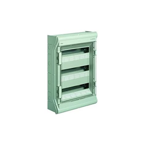 Hager VE318L Elektrogehäuse grau IP65 602x418x151 mm