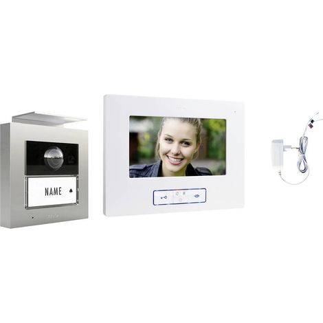 [NEUWERTIG] B-Ware M E Video Türsprechanlage Türkommunikation Vdv 20106 S 1 Fam Anthrazit Weiß