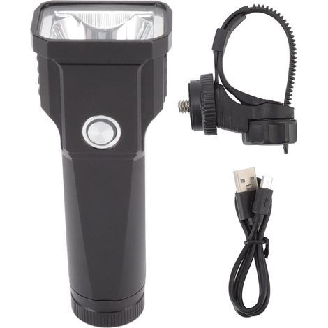 Rechargeable LED Bike Light Set, 3 Modes, Front and Rear Light, Flashlight for Night Riding (1/5)