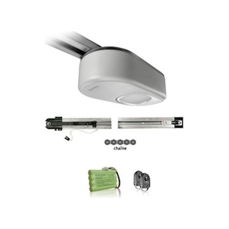 Somfy – Kit de motorisation de garage 800N – Compatible avec portes sectionnelles – Moteur silencieux – Installation rapide et facile
