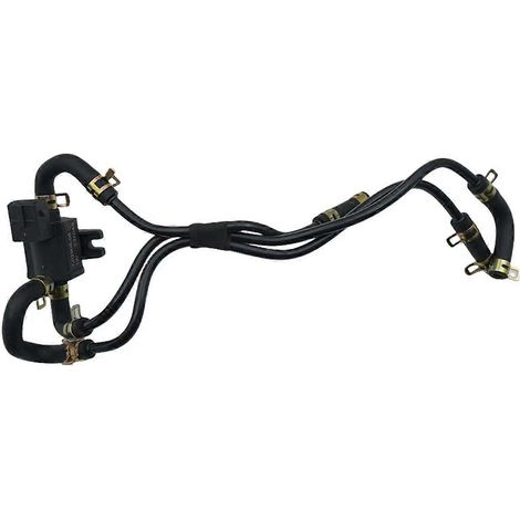 Tuyau de turbocompresseur avec ensemble de vanne 2015645 pour voiture noire (1/5)