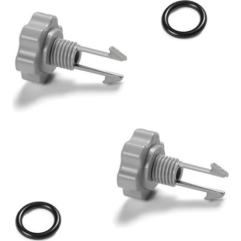 Valve de libération d'air et joint torique de rechange pour pompe à filtre Intex 10460 10264-2 + couvercle de la trappe