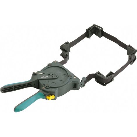 wolfcraft Morsetto a cricchetto per uso con una sola mano I 3681000 I Per il serraggio di pezzi rettangolari con una sola mano (1/5)