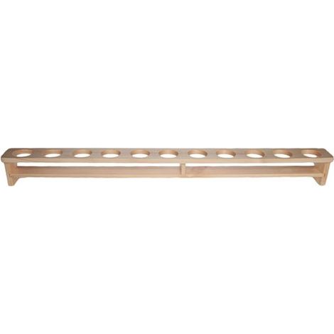 Planche en bois Cosy & Trendy pour 11 verres - 1000 x 85 x 95 mm - COSY&TRENDY