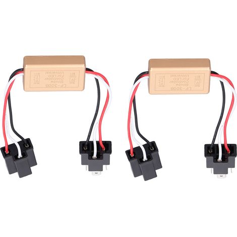Kit 2x Module Flash LED Continu Stroboscope Relais Contrôleur pour Phare Auto 9-30V LF-300B H4 (1/5)