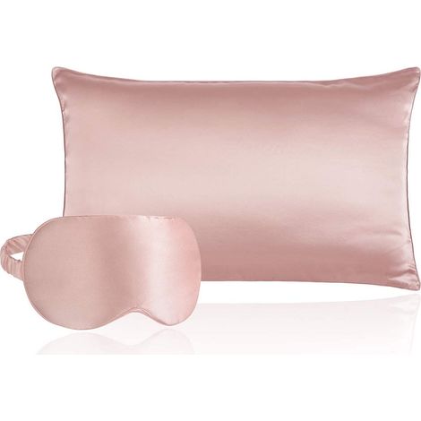 Funda de almohada, Seda de morera, Grado 6A, Antifaz, Funda tipo sobre, Regalo de lujo (1/5)