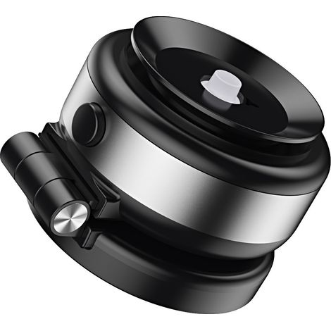 Support magnétique robuste pour téléphone de voiture, alliage d'aluminium, navigation (1/4)