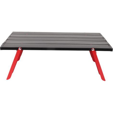 Table Pique-Nique - Aluminium - Pliable - Légère 2.3 Kg - Compacte et Portable - Idéale Camping Extérieur - 1 Pièce (1/5)