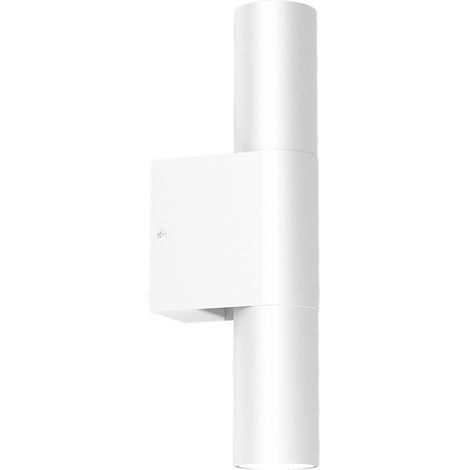 Applique murale tube blanc mat 1xGU10 8W Wall Luminex