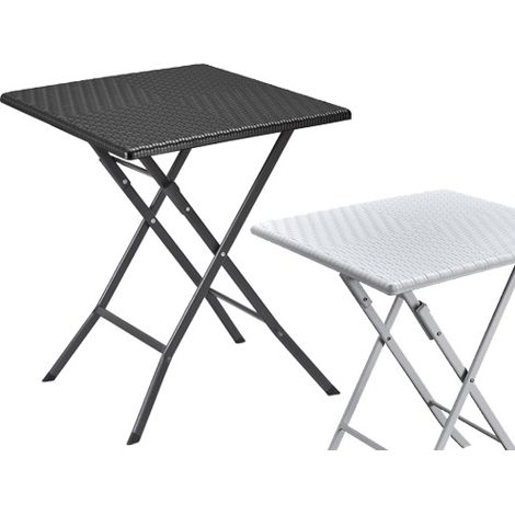 TAVOLI P/RATTAN LEVANTE WHITE