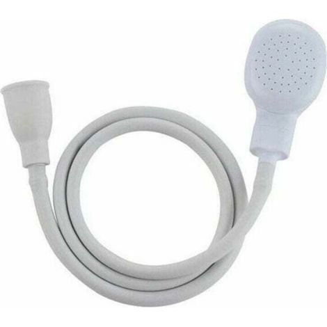Douchette universelle pour évier avec tuyau pulvérisateur – adaptable sur robinet, idéale pour animaux – plastique (1/3)