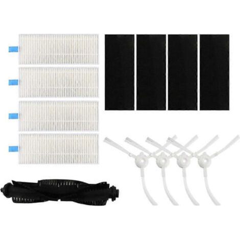 Brosse principale, brosse rotative, brosse latérale, filtre HEPA pour aspirateur robot 360 S6 - Accessoires (1/5)