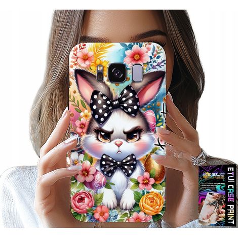 Custodia per Samsung Galaxy S8 - Coniglietto pasquale, lepre, uova + lamina (1/5)