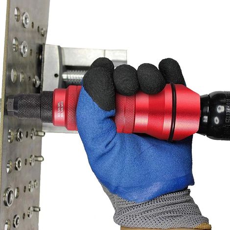 Kit D'adaptateur pour écrous Rivetés, 150 écrous M3-M10, Fixation électrique pour Perçage (1/5)
