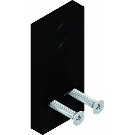 Ferrure Cale de Verrou - LA CROISEE D.S - Cale de verrou pour profil plat - Noir 9005