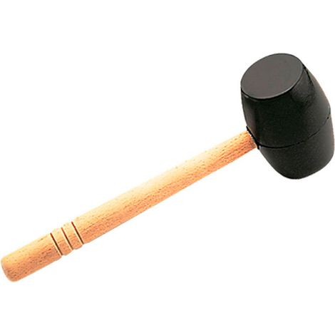 Maillet En Caoutchouc Noiur 500g 65905 Rubi (1/2)