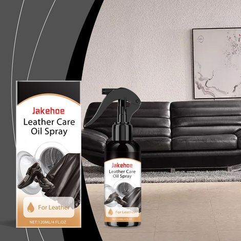 Spray d'entretien pour le cuir (canapés, bottes et vestes) - Détachage, entretien et rénovation - 120 ml (1/5)