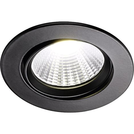 Nordlux 47570103 Freemont Luminaire à LED encastrable LED LED intégrée 5.5 W noir