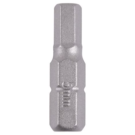 TIMCO Hex Driver Bit S2 Grey - 5.0 x 25