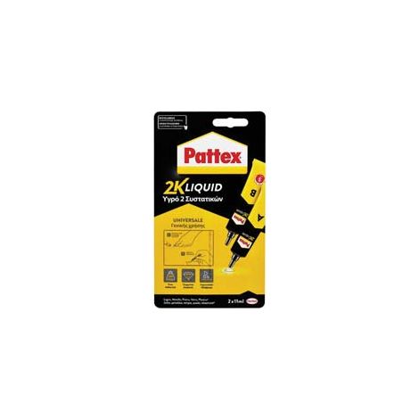 PATTEX 2K LIQUID- - 2x11 ml. - 3 blister HENKEL