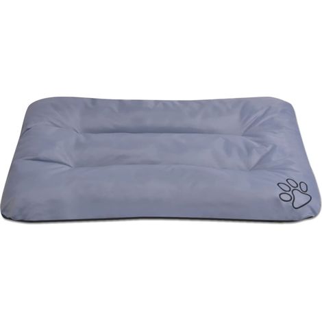 VidaXL Materasso per Cani Taglia L Grigio