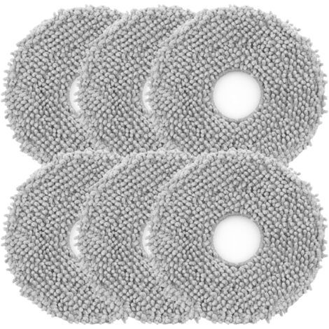 Chiffon pour Roborock Qrevo S, 6 pièces de serpillière pour robot aspirateur QRevo, Qrevo Pro, Qrevo Slim, Qrevo Master, Qrevo Plus (1/4)