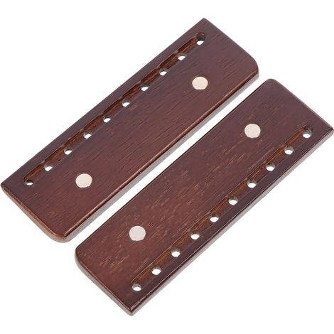 2pièces Fermoirs à Boucle Bois Aimantés pour Sacs Boutons de Rechange Percés de Fermeture Magnétique Facile à Installer (1/5)