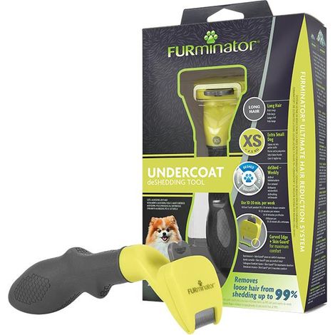 FURminator - Strumento per Cani Extra Small - FURminator - Strumento per Cani Extra Small - Pelo Lungo