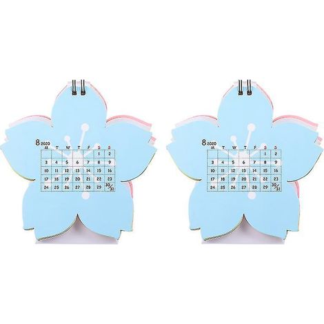 1 Set Mini-Tischkalender