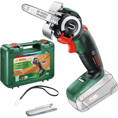 Bosch AdvancedCut 18v LI Cordless NanoBlade Multi Mini Saw Chainsaw Bare + Case (1/5)