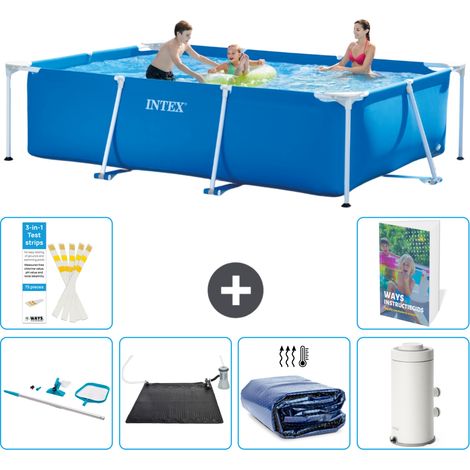 Rechteckiger Frame Pool - 300x200x75 cm - 7-teilig S61