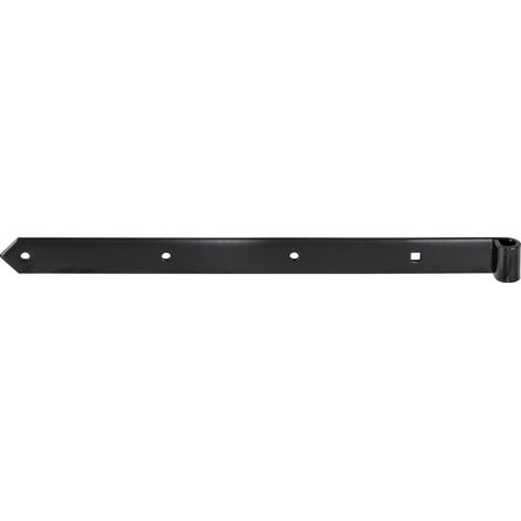 Vormann Ladenbänder halbschwer schwarz 400 x 37 x 13 mm Ladenband