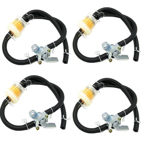 4 Piece Set, Universal Fuel Circuit Breaker Universal Carburetor Circuit Breaker Universal Carburetor Circuit Breaker for Generating Engine Fuel Tank (1/5)