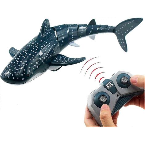 2026 Nouveau jouet requin télécommandé, bateau poisson électrique pour piscine et lac, cadeau d'anniversaire pour enfants (1/5)