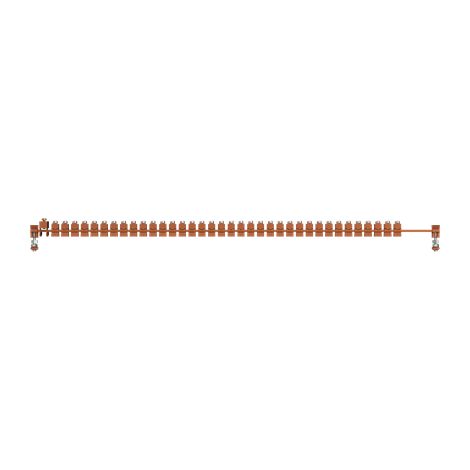 SPEE Combi- Jeu de barres plat CU 12x4 + Connecteurs-L800 1SZE980120B0560 ABB QR8PC3012
