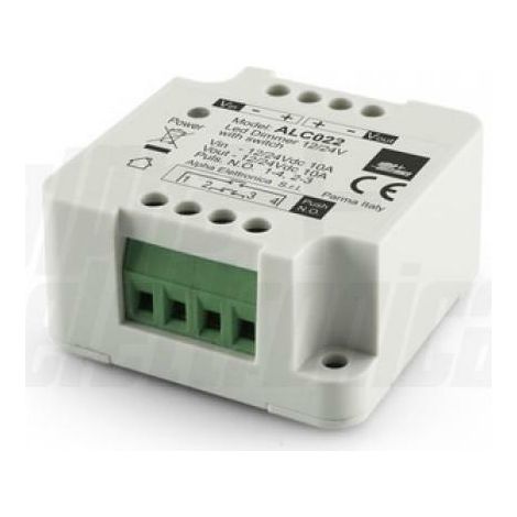 Alpha elettronica dimmer led mono 12/24v 10a puls.min (1/5)