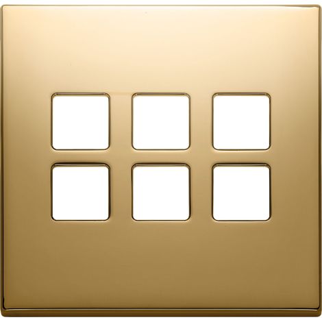 VIMAR - 22695.82 Placa 3Mx6 BS Oro plano